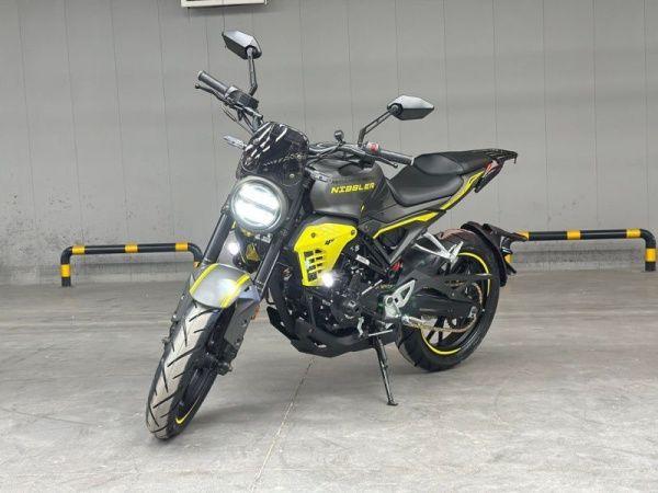 Мотоцикл дорожный Regulmoto (Регулмото) Nibbler серый/жёлтый с ПТС | Мототека