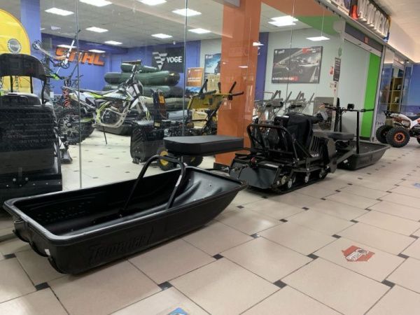 Мотобуксировщик Тофалар 500 с модулем Тягач - Толкач стандарт. 20 л.с.. с реверсом. с электростартером. катковая | Мототека