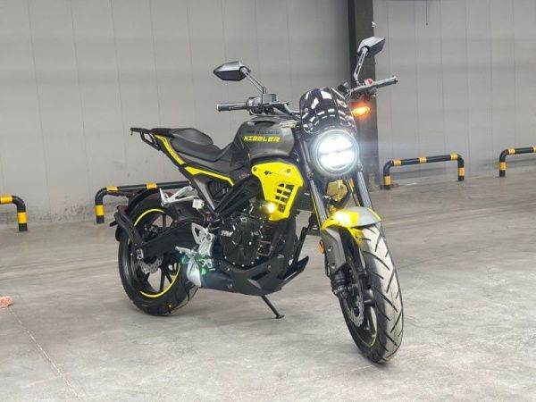 Мотоцикл дорожный Regulmoto (Регулмото) Nibbler серый/жёлтый с ПТС | Мототека