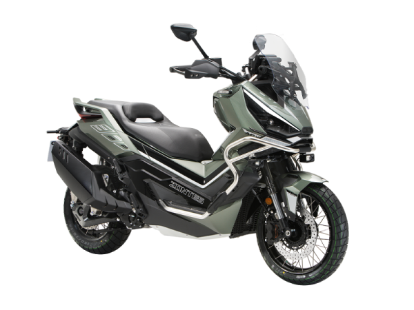 Скутер ZONTES (Зонтес) ZT368 - G (ZT1P79MP EFI) 17/14 (2025 г.) зелёный с ПТС | Мототека