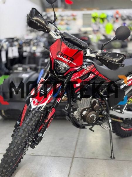 Мотоцикл кроссовый / эндуро Regulmoto (Регулмото) Sport - 003 PR PRO 300 (4 valves) 6 передач чёрный/красный с ПТС | Мототека