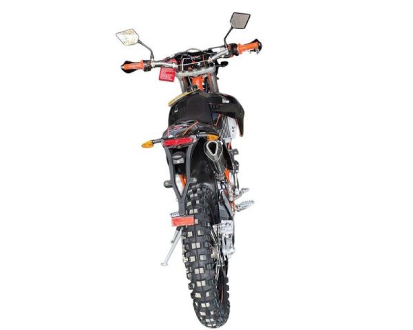 Мотоцикл кроссовый / эндуро Мотомир X - MOTOS CBS чёрный/оранжевый без ПТС | Мототека