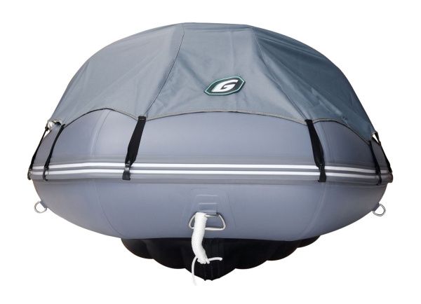 Лодка ПВХ GLADIATOR (Гладиатор) E 380 PRO тёмно-серый | Мототека